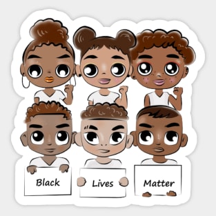 Black :Lives Matter Sticker